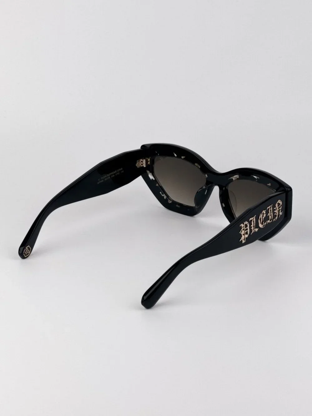 Philipp Plein Women’s Sunglasses Supreme Star Black Green Gradient SPP099M